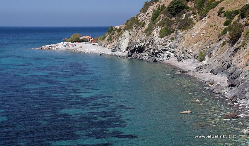 Spiaggia dell'Ogliera a Pomonte - Isola d'Elba