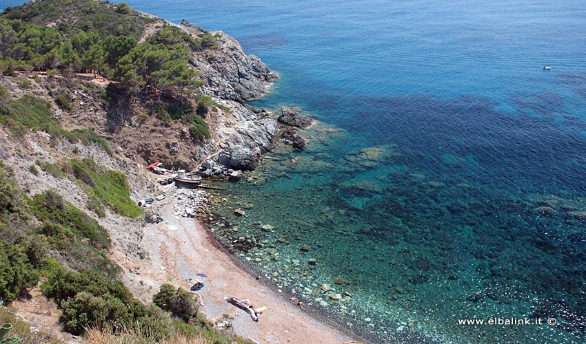Spiaggia dell'Ogliera a Pomonte - Isola d'Elba