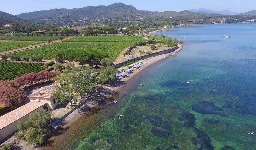 Spiaggia di Magazzini, Elba