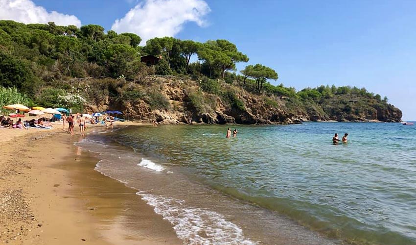 Spiaggia di Straccoligno, Elba